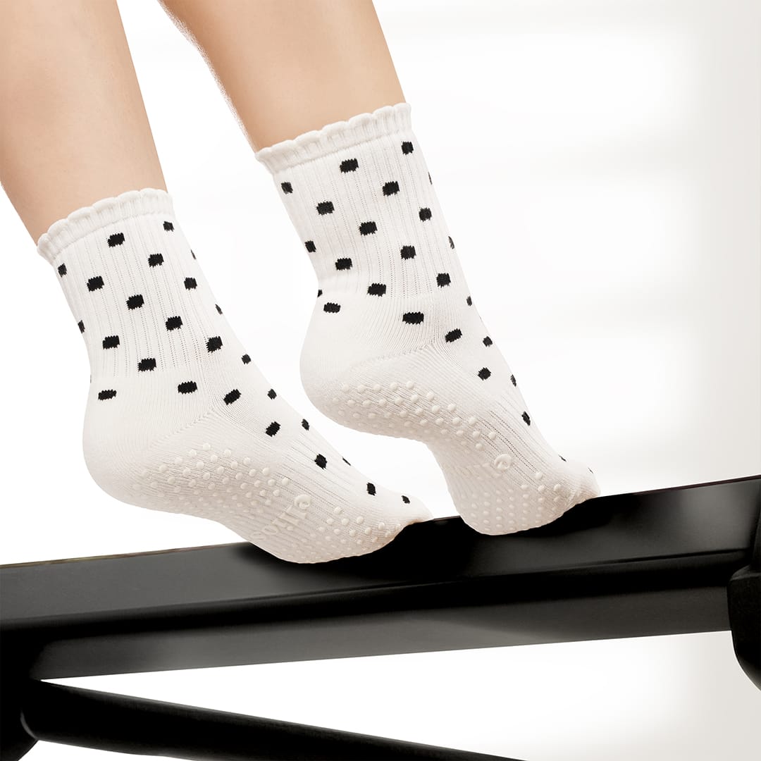 Elliosa Dual-direction™ Vanilla Polka Dots