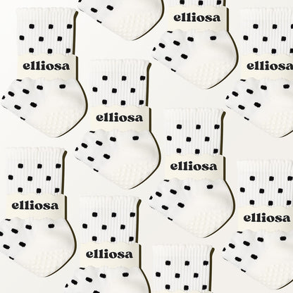 Elliosa Dual-direction™ Vanilla Polka Dots