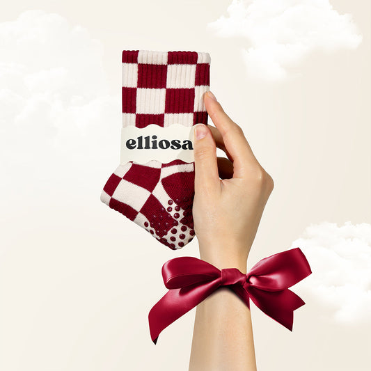 Grip Checkered - Cranberry
