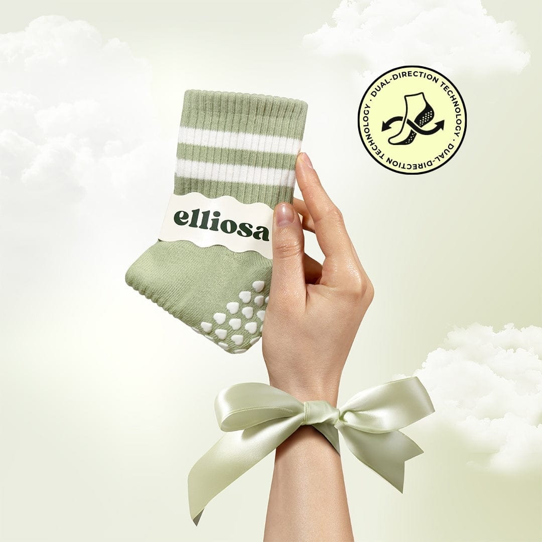 Elliosa Dual-Direction Grip Stripes - Matcha