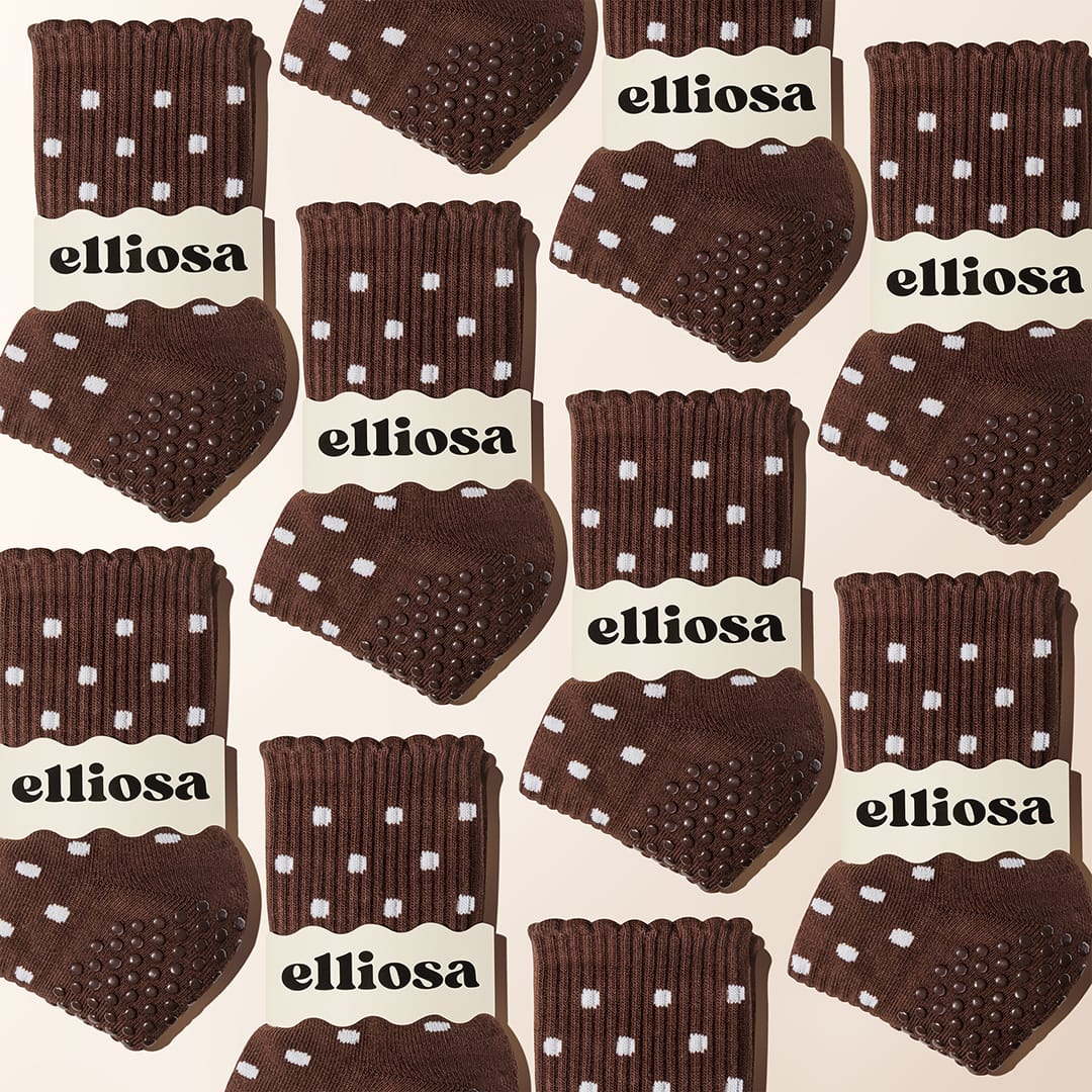 Elliosa Espresso Polka Dots