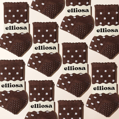 Elliosa Espresso Polka Dots