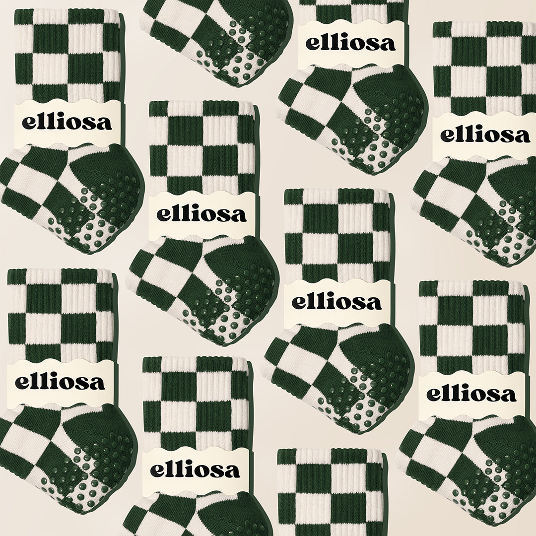 Grip Checkered - Evergreen