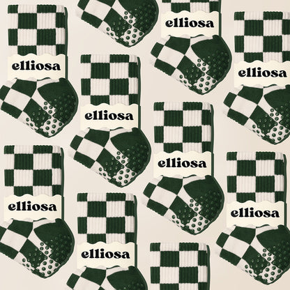 Grip Checkered - Evergreen