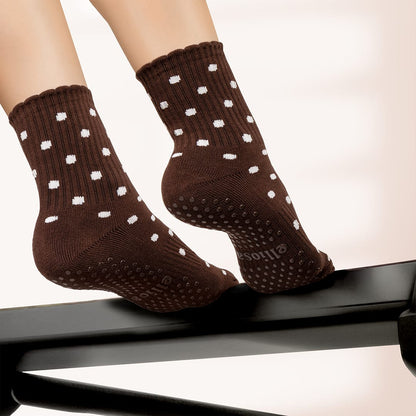 Elliosa Espresso Polka Dots