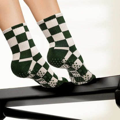 Grip Checkered - Evergreen