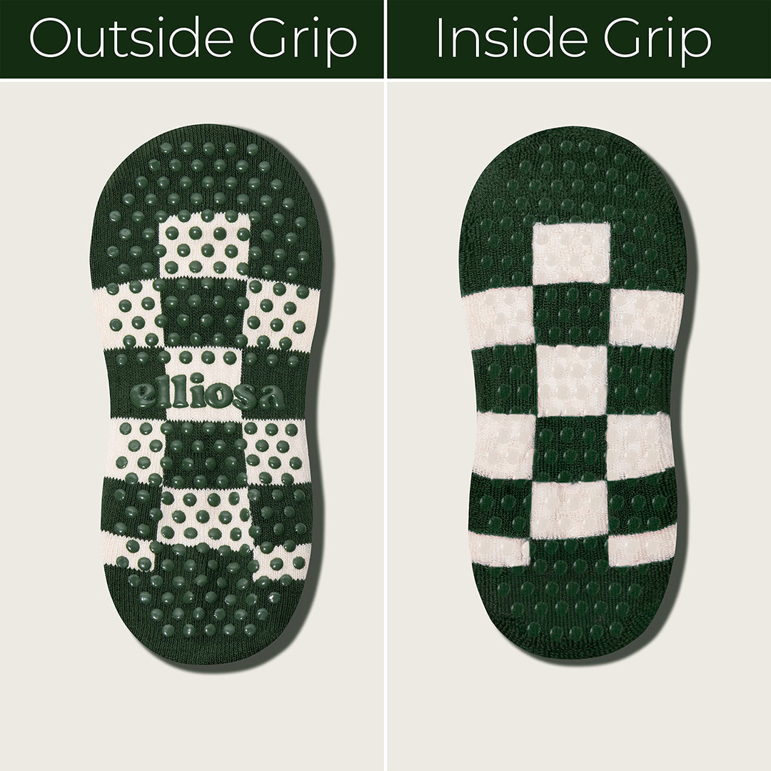 Grip Checkered - Evergreen