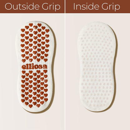 Elliosa Grip Stripes - Burnt Orange