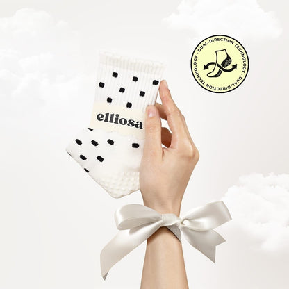 Elliosa Dual-direction™ Vanilla Polka Dots