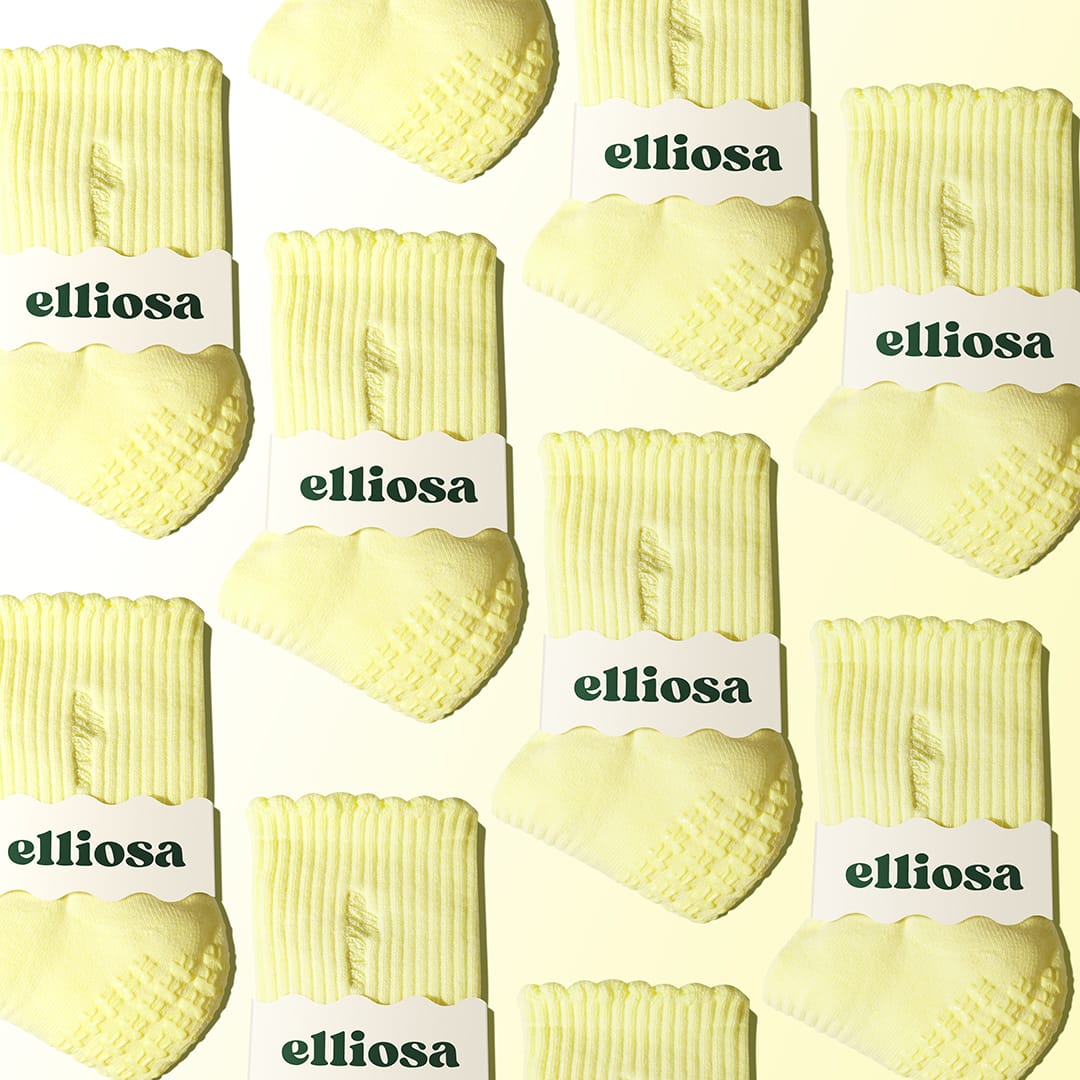 Elliosa Dual-Direction Grip Basics - Butter Yellow