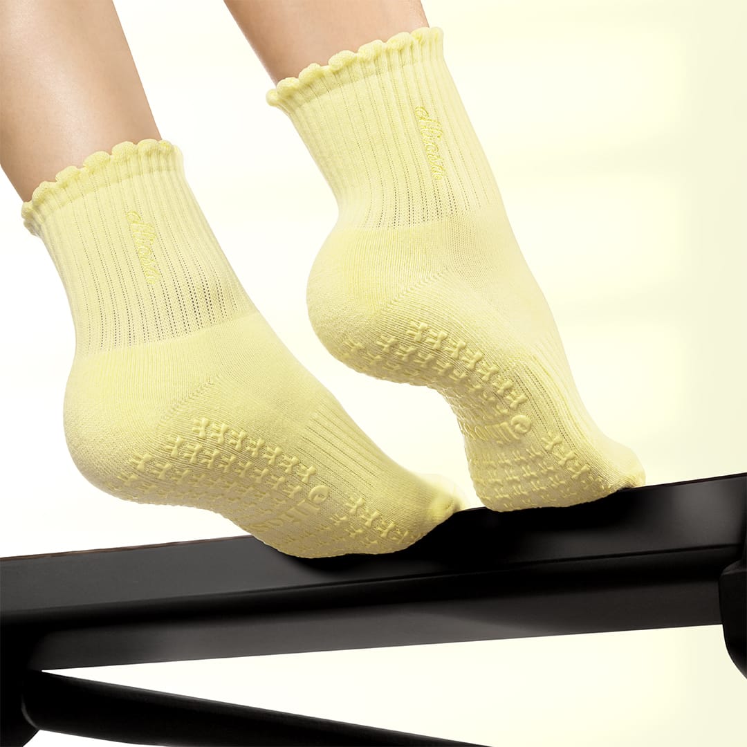 Elliosa Dual-Direction Grip Basics - Butter Yellow