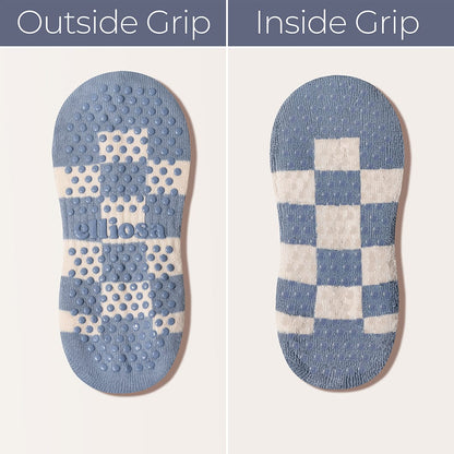 Elliosa Grip Checkered - Sky Blue