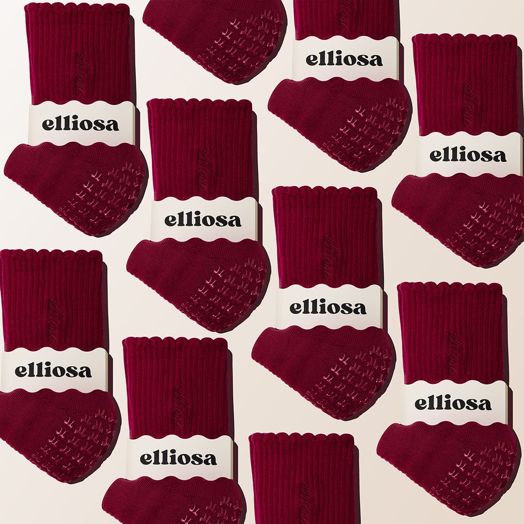 Elliosa Grip Basics - Burgundy