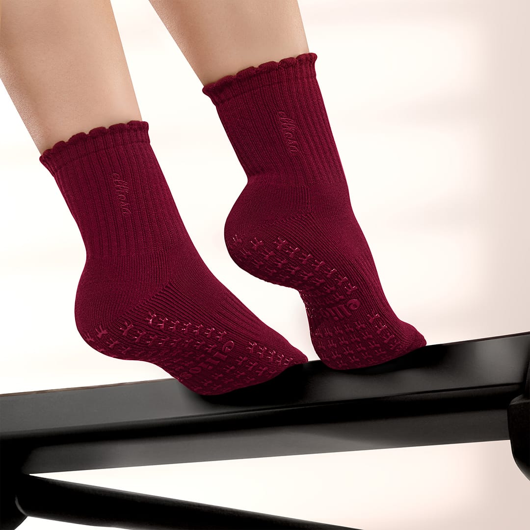 Elliosa Grip Basics - Burgundy