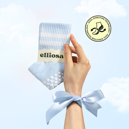 Elliosa Grip Stripes - Baby Blue