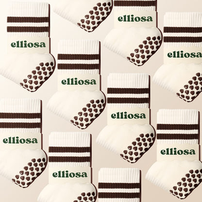 Elliosa Grip Stripes - Espresso