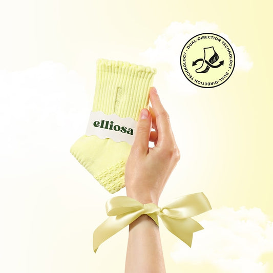 Elliosa Dual-Direction Grip Basics - Butter Yellow